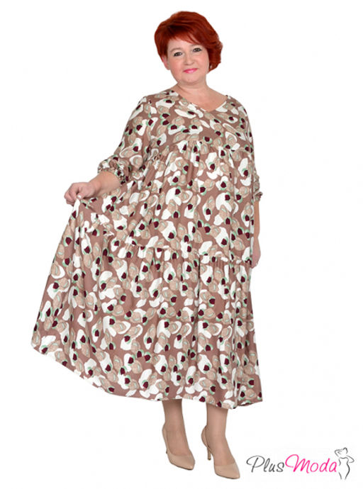 Платье Модель №1529 размеры 44-84 - Plusmoda фото 11