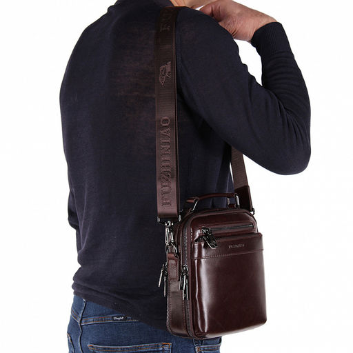 Сумка 1602MG brown Fuzhibiao