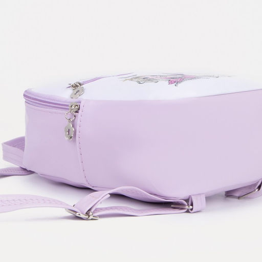 Рюкзак детский на молнии, цвет сиреневый - Simaland фото 3