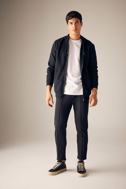 Спортивные брюки узкого кроя с прямыми штанинами - Defacto фото 3