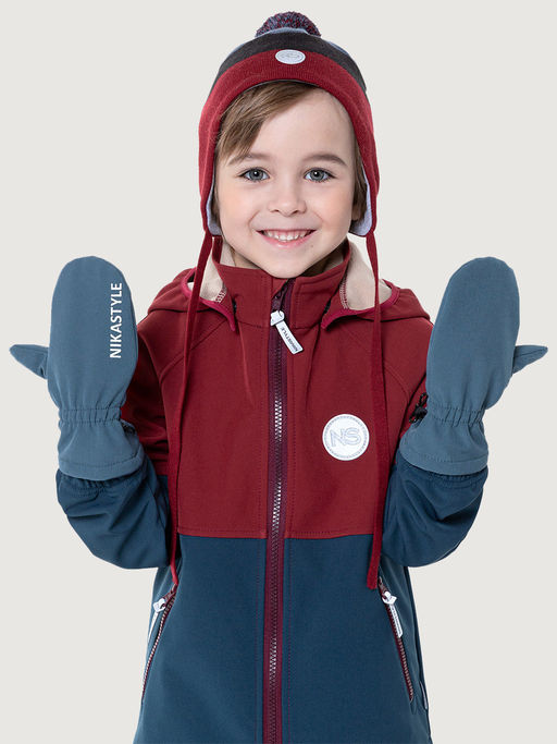 Варежки 14л16726 деним