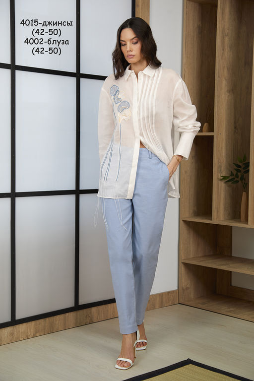 Блуза 4002 - Niv niv фото 5