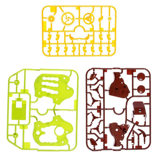 Робот Кабанчик Эврики, электронный конструктор, на батарейках  фото 2