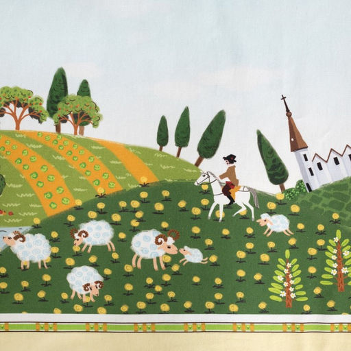 Набор столовый Этель Тоскана, скатерть 180х150 см, салф. 40х40 см-8шт, 100% хл  фото 11