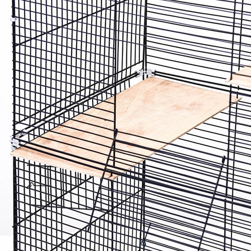 Клетка для шиншиллы Пижон №10, разборная, 58 х 40 х 88, бирюзовая - Simaland фото 9