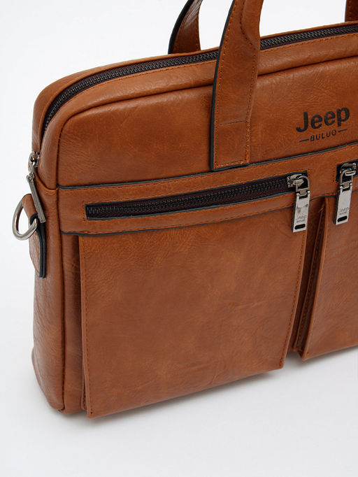Портфель 6677-3 brown Jeep
