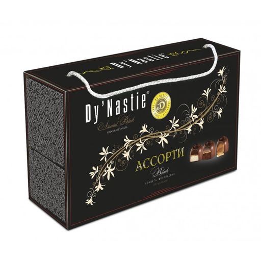 Конфеты с тёмным шоколадом, ассорти "Блэк", 155г