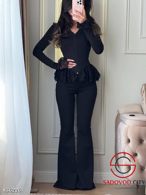 Женский комплект с гипюром - Bruno фото 3