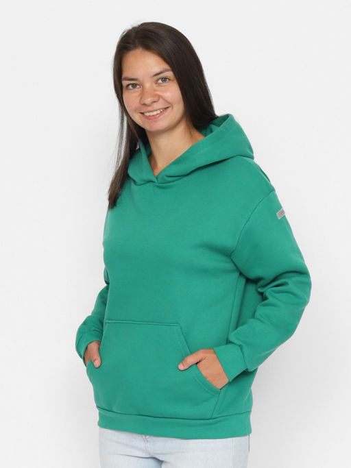 CRB wear/CWXW 60306-37 Толстовка женская,зеленый/Ex.Cherubino фото 3