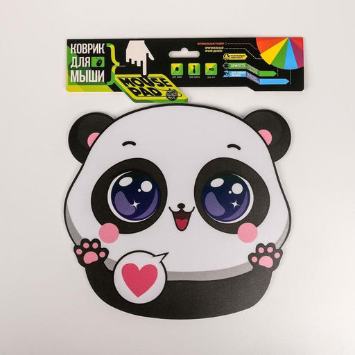Коврик для мыши «Панда», 21.8×22 см