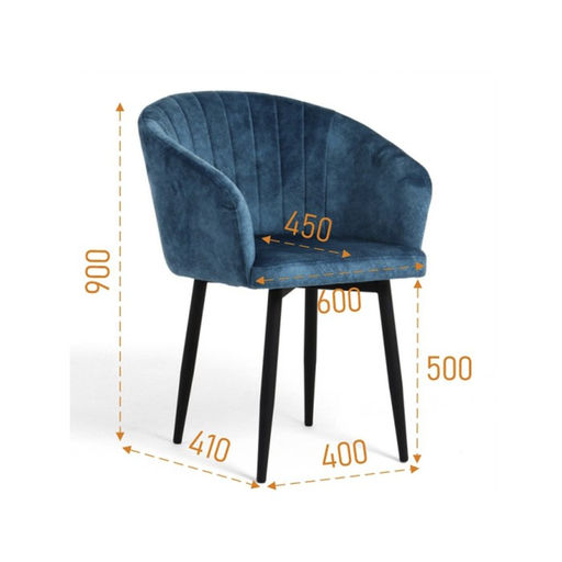 Стул для кухни «Верона 140», цвет океан