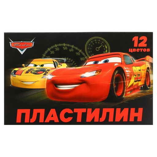 Пластилин 12цв 180г Тачки - Disney фото 4