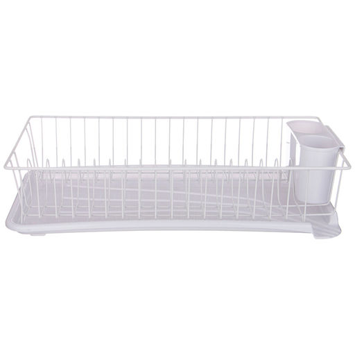 СУШИЛКА ДЛЯ ПОСУДЫ БЕЛАЯ 49*24,5*11 СМ - Agness фото 3