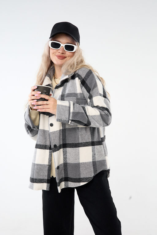 Рубашка женская в клетку РЖК-01