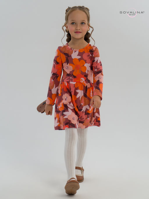 Платье Эля осенние цветы - Sovalina фото 12