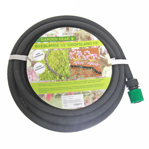 Шланг поливочный d12 мм (1/2") 10м ПВХ сочащий с коннекторами