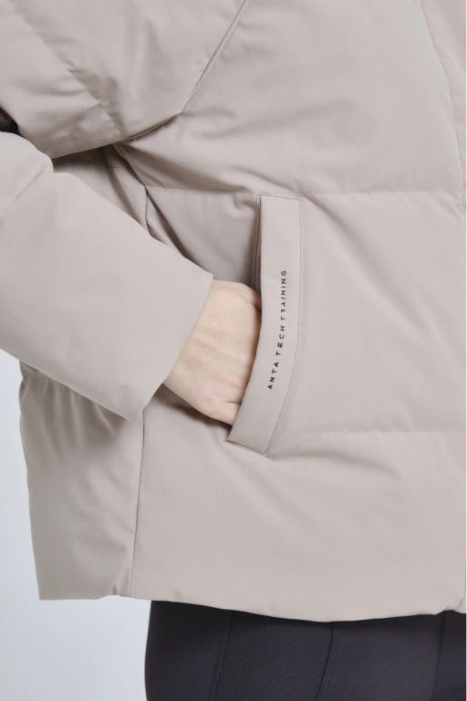 Пуховик короткий Серый - Anta sport фото 3