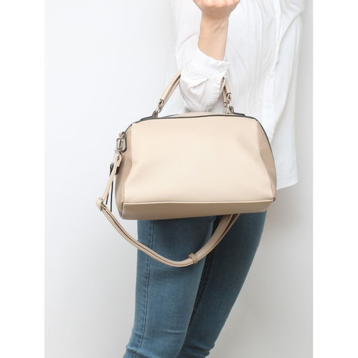 Сумка женская искусственная кожа ADEL-115/3в/ММ, 1отд, плечевой ремень, бежевый флотер 254615 - Adelia фото 5