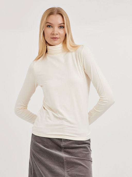 футболка женская базовая с длинным рукавом - Glenfield фото 4