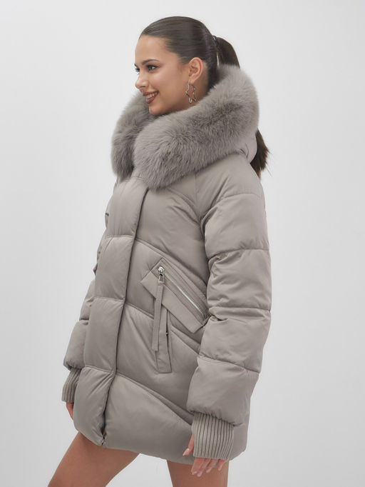 Куртка зимняя с мехом Бренд: Visdeer  фото 3