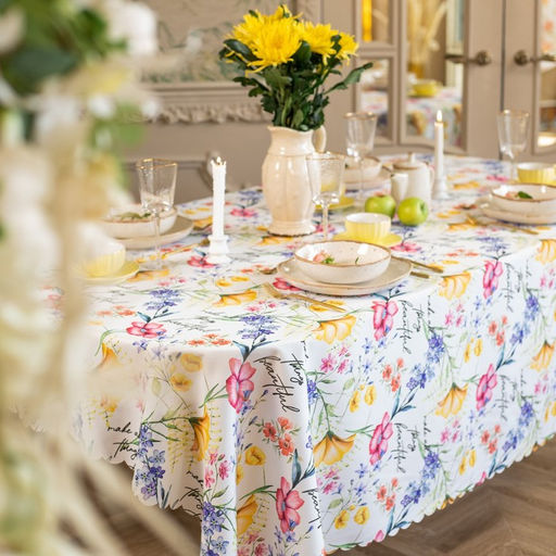 Скатерть «Доляна» Make all things beautiful, 145×220 см
