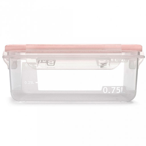 Контейнер для продуктов пластмассовый Экстра Лок 0,75л, S Light, 16,3х11,8х6,4см, подходит для СВЧ (Россия) - Домашняя мода фото 2