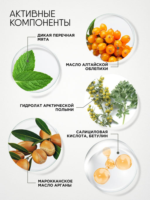 "NS" OBLEPIKHA Шампунь-кондиционер 2в1 защита от перхоти д/всех тип.волос 400мл