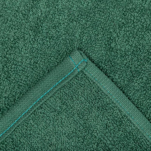 Полотенце махровое «Экономь и Я», 70×130 см, хлопок 100%, тёмно-зелёное