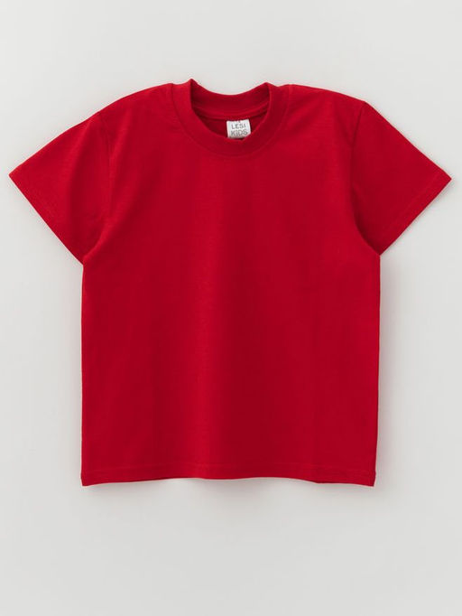 Футболка цветная, красный - Lesi kids фото 5