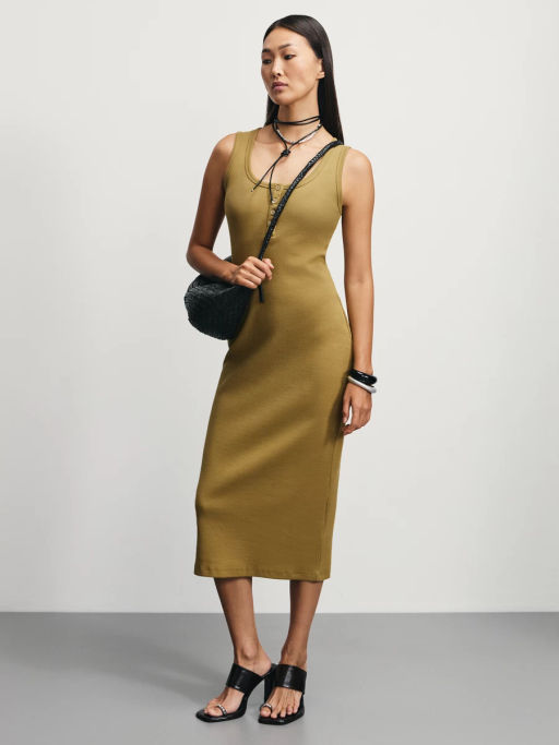 Платье-майка длины миди / Zarina  фото 2