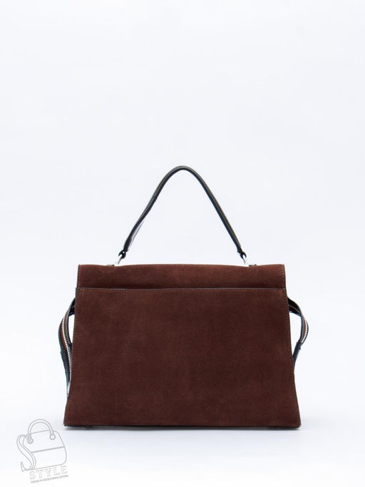 Сумка женская кожаная 9675MSS coffee Velina Fabbiano-Safenta в Новосибирске