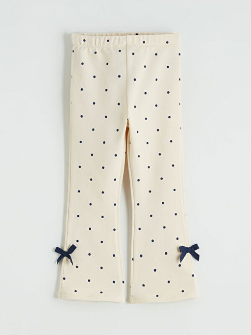 Fiyonk Detayl? K?z ?ocuk ?spanyol Pa?a Tayt