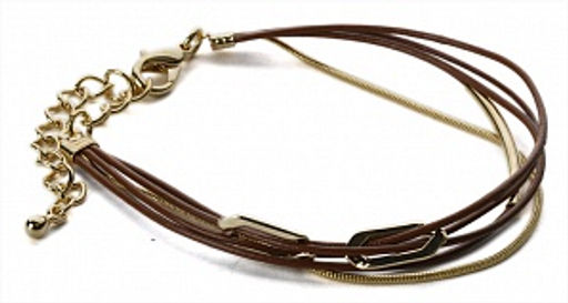Браслет PR3289 кофе/золото