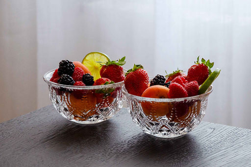 Набор салатников Dubai, прозрачный, 13 см, 0,4 л, 4 шт - Anna lafarg фото 7