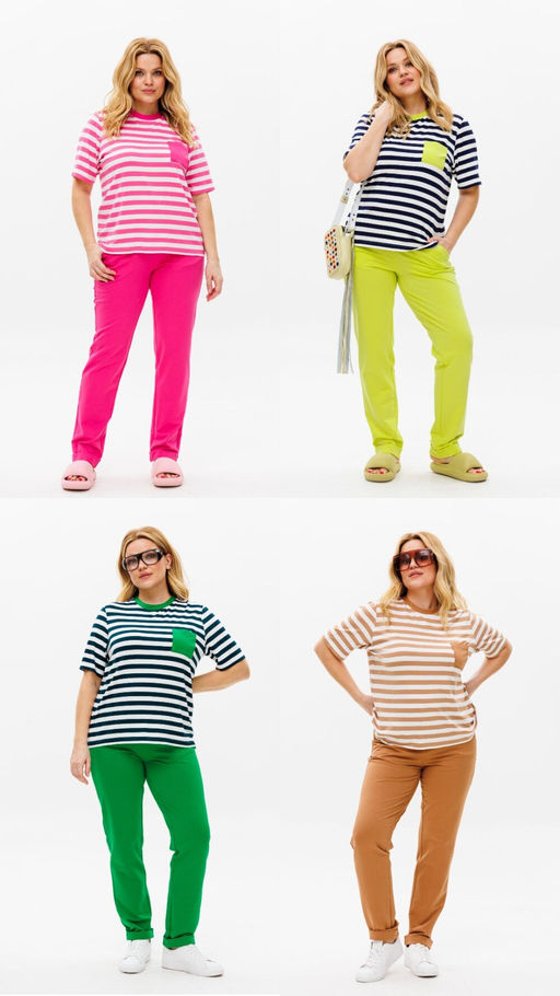 Костюм Michel Chic 1371 розовый фото 5