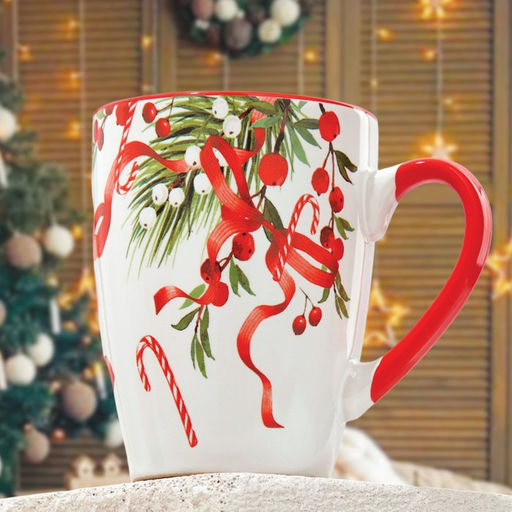 Кружка Новогодняя сказка, 350 мл - Dolce Ceramo. фото 2