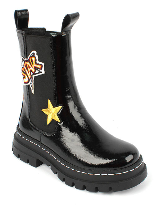 AL 5551 Ботинки детские, черный - Antilopa фото 2