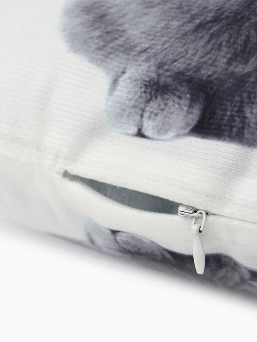 Подушка Этель Playful cat, 40?33 см, 100% п/э, велюр  фото 3