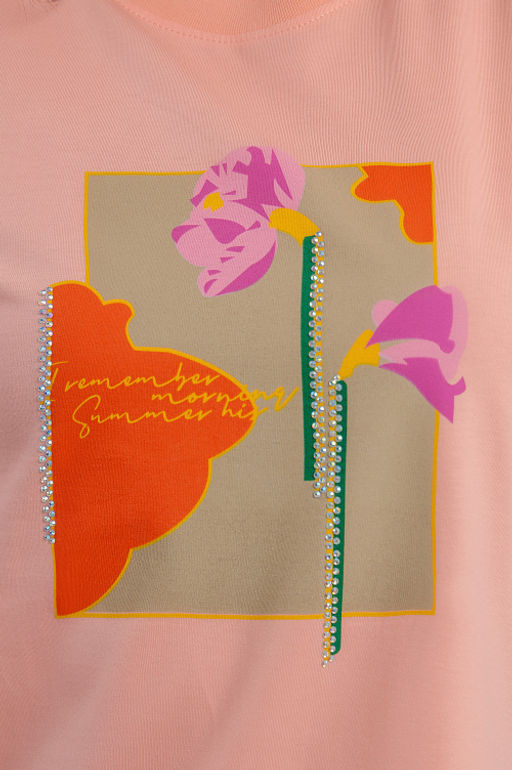 Арт. 4147 Туника женская 44-54 (6 шт) Цвет:лососевый