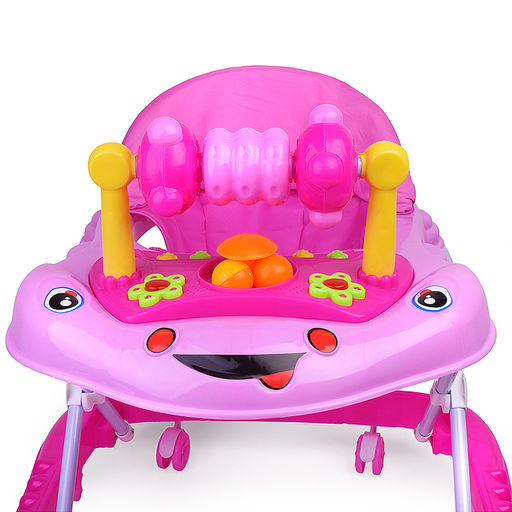 Ходунки "Веселая карусель" (цвет розовый)