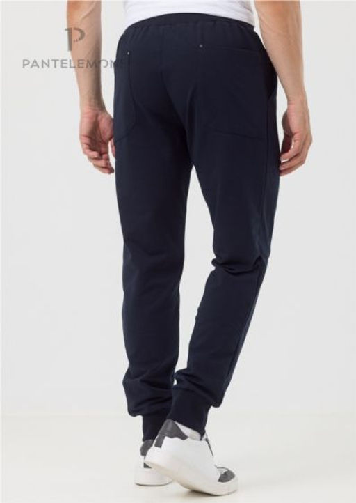 Мужские брюки зауженные из футера PDB-240