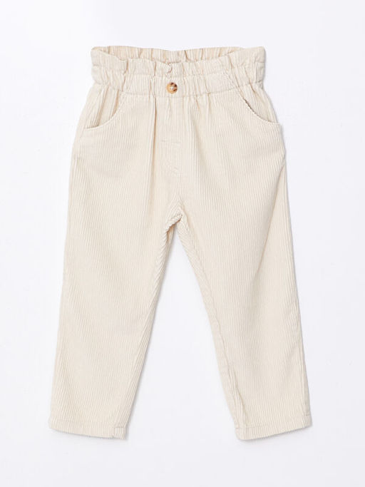 Beli Lastikli Basic K?z ?ocuk Pantolon