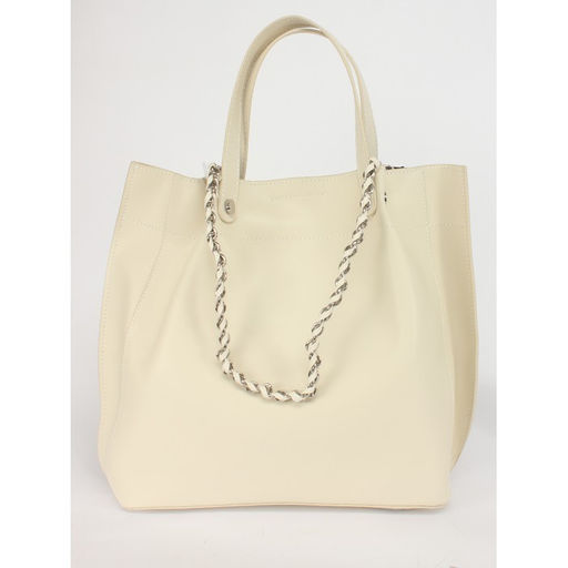 Сумка женская натуральная кожа GU 165-7706, 2в 1, 1отдел, молочный SALE 255953 - Adelia фото 7