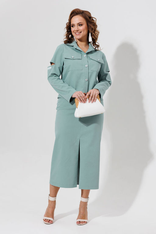 Костюм Galean Style 966 голубой фото 14