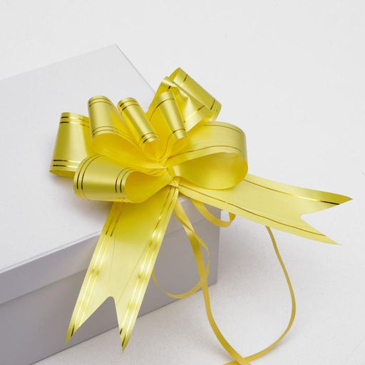 Цена за 10 шт. Бант-бабочка №4.5, жёлтый - UPAK LAND фото 2