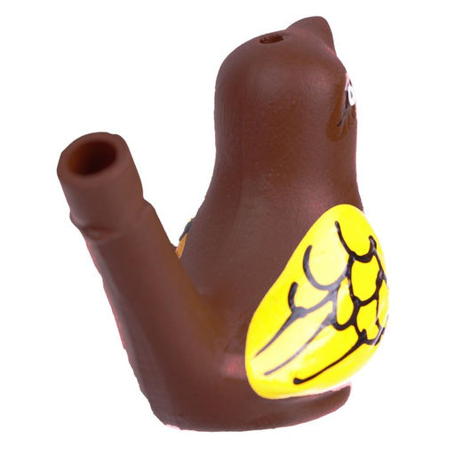 Цена за 2 шт. Свистулька керамическая «Птичка с крылышками»