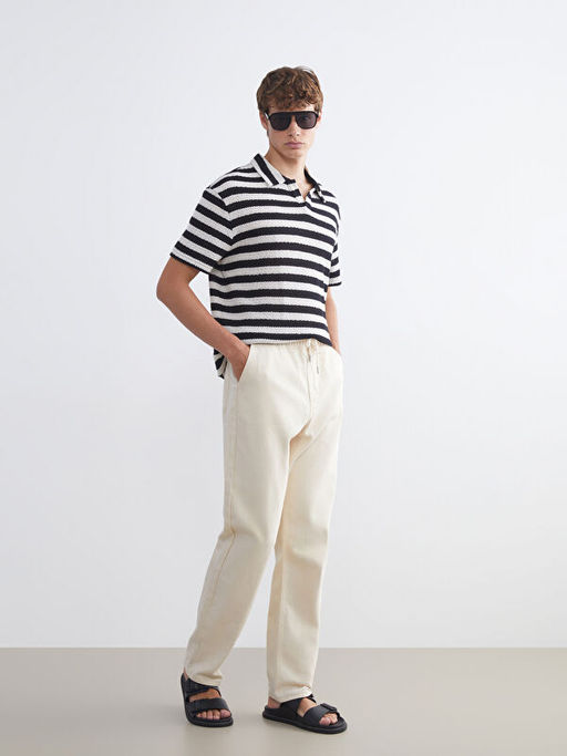 Loose Fit Erkek Jean Pantolon