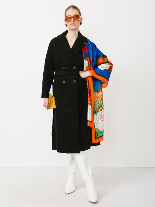 Большой мягкий очень нежный двусторонний палантин - Tantino фото 2