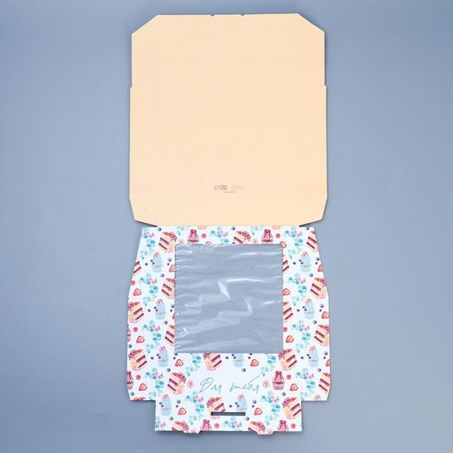 Цена за 5 шт. Коробка складная Для тебя, 20 х 20 х 4 см - Дарите счастье фото 5