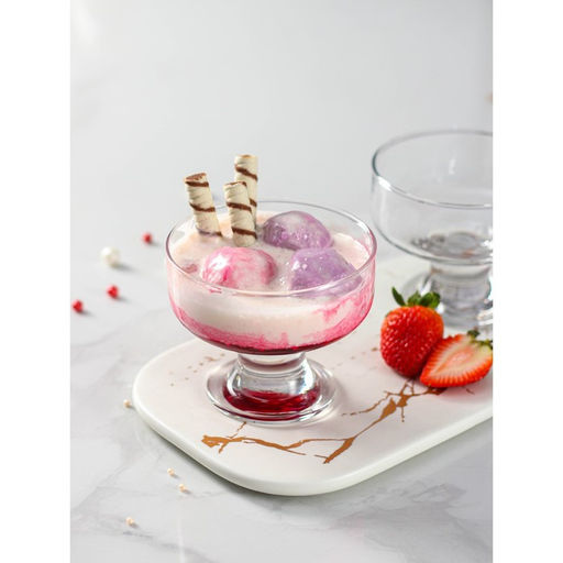 Креманки Paşabahçe Ice ville, 265 мл, для мороженого, набор 3 шт., стекло, прозрачные